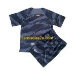 Camisolas de futebol FC Barcelona Guarda Redes Criança Equipamento Alternativa 2023/24 Manga Curta